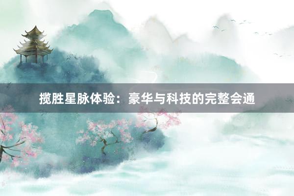 揽胜星脉体验：豪华与科技的完整会通